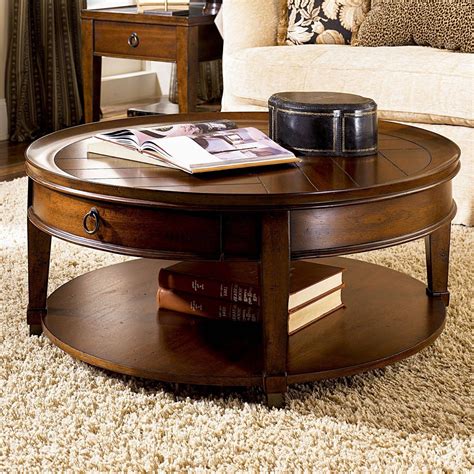 Round Wood Coffee Tables For Any Home Decor - Coffee Table Decor