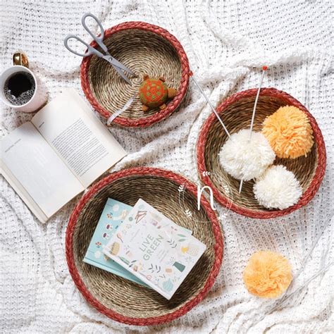 Handicraft Tray Set Online - Premium Basket | Nestasia