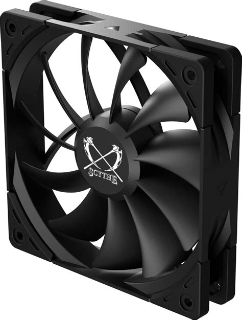 Scythe Kaze Flex II PWM, 120mm, Premium Quiet/Silent PC Computer Case ...