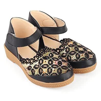 Buy SIYA Stylish Black Sandals for Kids & Girls at Amazon.in