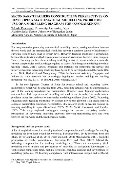 Image result for Mathematical Modelling Problems