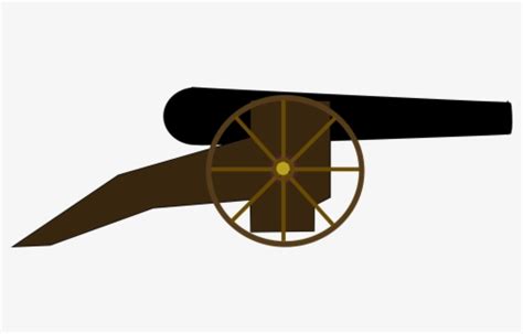 Clip Art Transparent Background For - Cannon Transparent Background ...