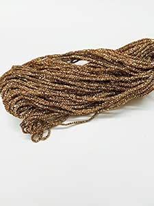 Eerafashionicing Pack Of 9 To 10 Mtr Ginger Colour Piping, Dori, Edges ...