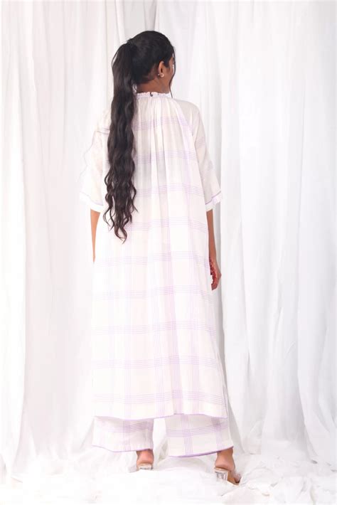Big check Tunic Dress – Khat Clothing