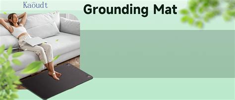 Kaoudt Grounding Mat, Earthing Mat UK for Sleep, Stress and Pain Relief ...