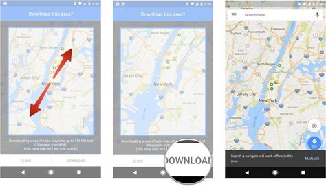 Use Google Maps Offline Android 的图像结果
