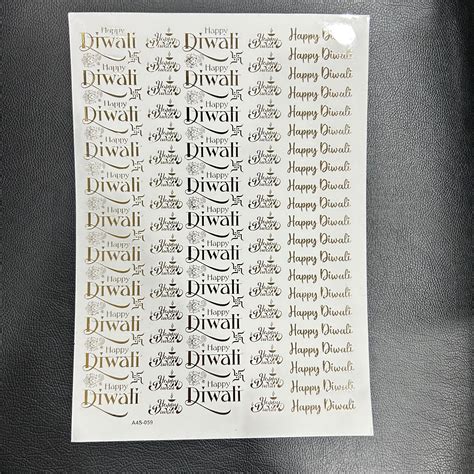 Emboss Sticker A4 2 – The Pastel Carnival