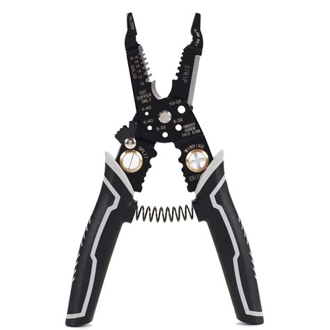 Wire Stripper Tool - 9-in-1 Multi-Function Wire Cutter, Stripper ...
