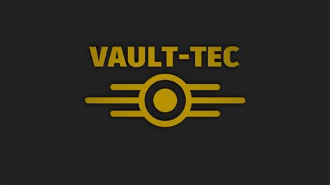 Vault-Tec logo with name by drjames7 | Download free STL model ...
