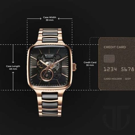 Titan Ceramic Automatic Fusion Square Analog Watch - For Men - Buy ...