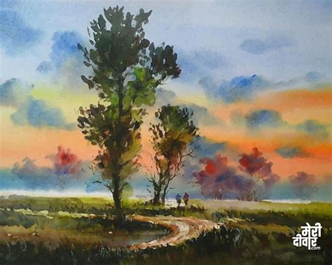 When the sun goes down it creates a beautiful painting in the canvas o ...