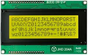 LogicInside 20x4 Characters (Alphanumeric) LCD Display - with LED ...