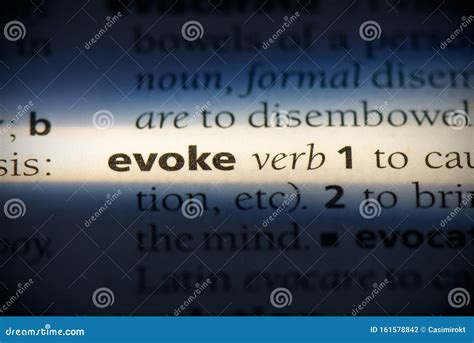 What Is Meant Evoke at Edward Oneal blog