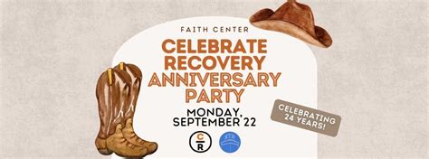 Faith Centers Celebrate Recovery 24th Anniversary!, 1032 Bay St, Eureka ...