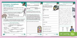 What is a Homograph? Examples, Definition and Uses - Twinkl