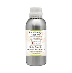 Buy Greenwood Essential Pure Karanja Seed Oil (Pongamia pinnata) | Cold ...