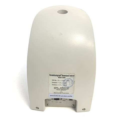 Haemoscope 5000 Thrombelastograph Hemostasis India | Ubuy