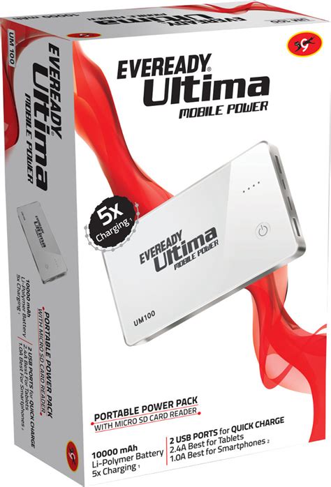 Eveready UM 100 Power Bank - Eveready : Flipkart.com
