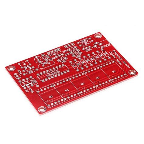 1Hz-50MHz Crystal Oscillator Frequency Counter Meter DIY Kit