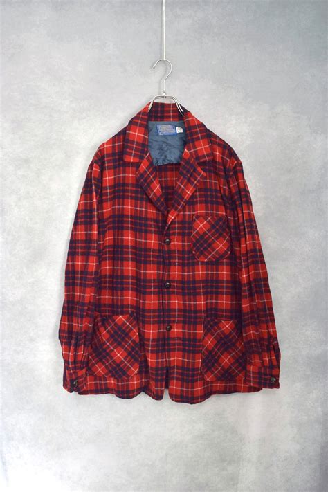 70s “ pendleton ” wool shirts jacket / made in usa / size M | " YEAH ...