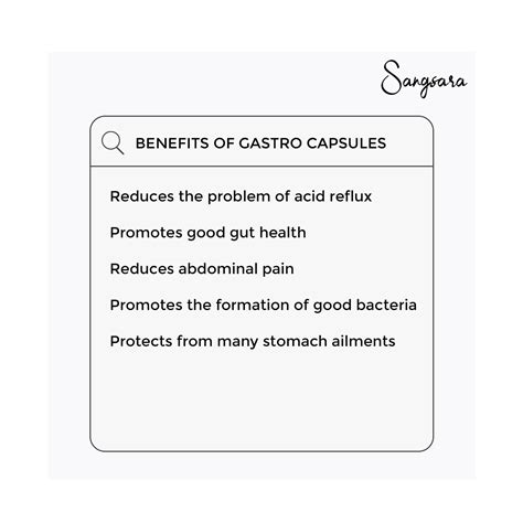 Sangsara Gastro 60 Capsules - Cureka - Online Health Care Products Shop