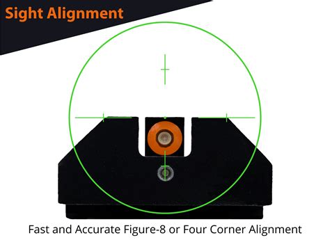 Buy XS SIGHTS F8 Night Sight for Pistols, Large Tritium Front Sight for ...