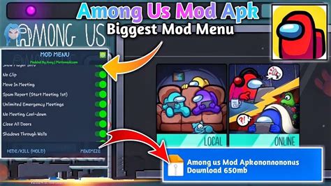 Image result for Among Us Mod Menu iOS