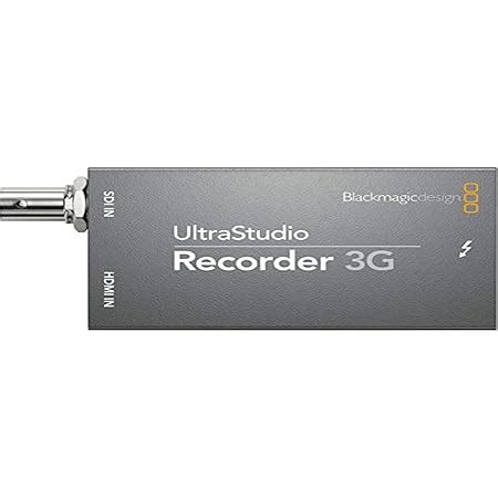 Blackmagic Design UltraStudio Recorder 3G Capture Device : Amazon.in ...