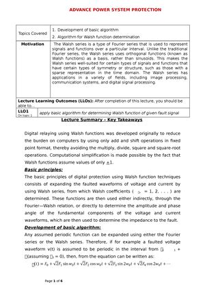 Estimation of amplitude and phase angle of fundamental components ...