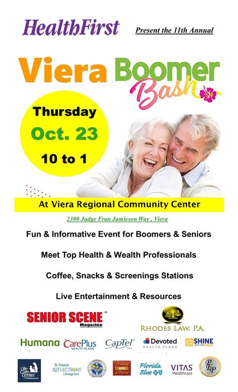 Viera Boomers Bash & Health Fair, Viera Regional Community Center ...