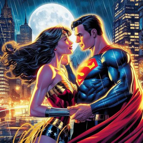 Superman and Wonder Woman by aibatman on DeviantArt