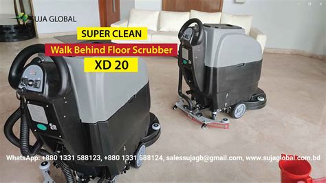 Walk Behind Floor Cleaning Scrubber (XD-20 ) Machine in BD
