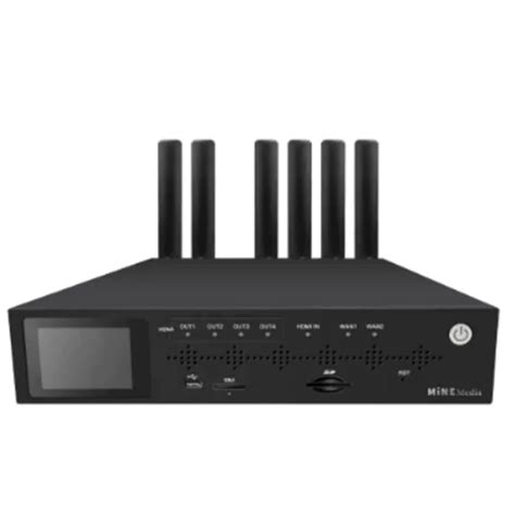 MiNE Media A318H 4CH 5G Bonding Video Decoder Lowest Price in India