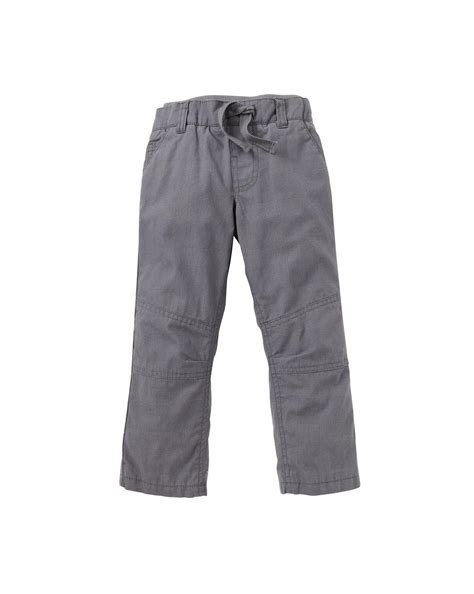 Boys Trousers Rib Waist - Grey