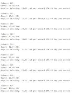How to Calculate Speed Using Encoder 的图像结果