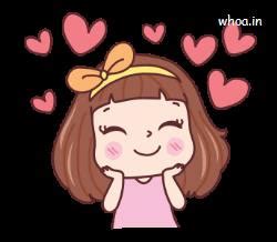 Kiss And Love You Gif Animated Images Of Heart - Cartoon Gif #3 Love ...