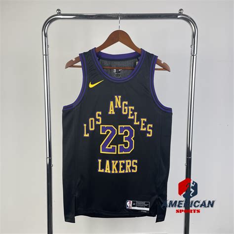 Masculino Camisa 2023nba Los Angeles Lakers 23# LeBron James Camiseta ...