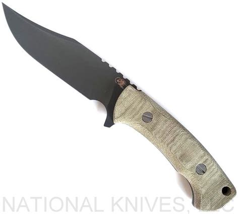 Rick Hinderer Knives The Ranch Bowie Clip Point | 3V | Black | National ...