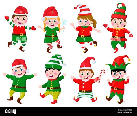 Santa And His Elves Animated