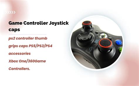 BAERFIT 10 Pcs Controller Thumb Grips Joy Stick Replacement Ps 5c ...
