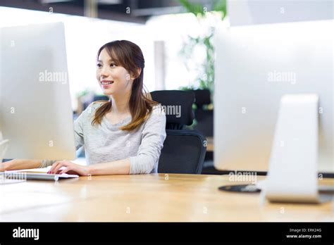 Woman Using Computer 的图像结果
