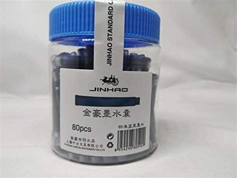GOLD LEAF JINHAO Standard Fountain Pen Ink Cartridges Refills bottled ...