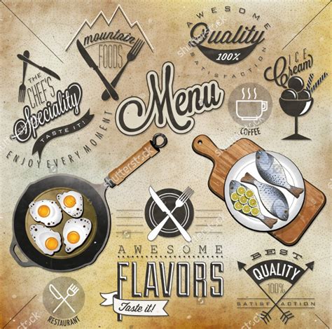 Image result for Rustic Menu Design