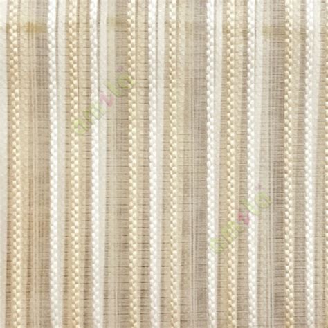Beige white color vertical digital dots stripes with transparent net ...