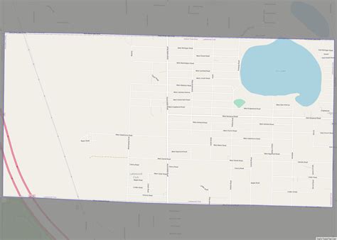 Map of Lakewood Club village - Thong Thai Real