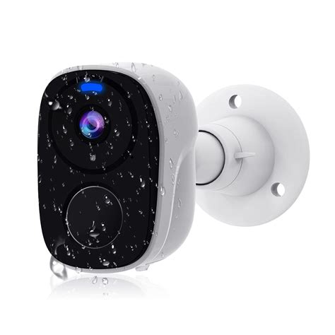 Buy HASTHIP® Security Camera with WiFi 6000mAh 1080P HD Color Night ...
