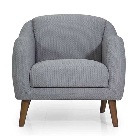 Evok Pearth Fabric Lobby Chair in Grey : Amazon.in: Home & Kitchen