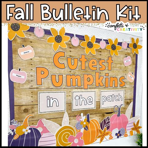 Pumpkin Bulletin Boards For Preschool