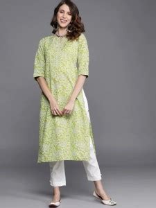 Gupta Fashion Trends Women Floral Print Straight Kurta - Buy Gupta ...