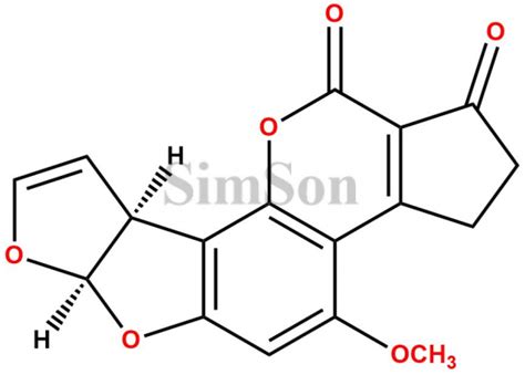 Aflatoxin B1 2 g/mL in Acetonitrile | CAS No- 1162-65-8 | Simson Pharma ...